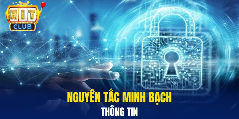Nguyên tắc minh bạch thông tin